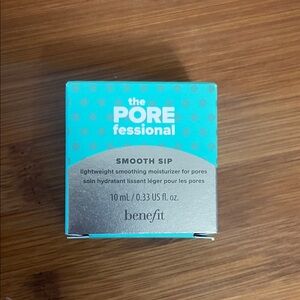 Benefit The POREfessional Smooth Sip Moisturizer - Blue NEW